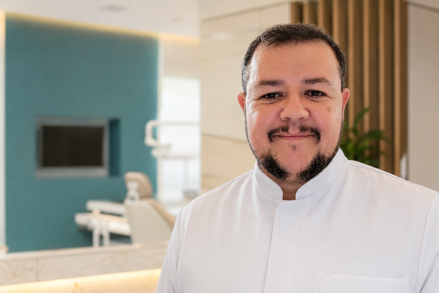 Dr. Caio Peixoto, especialista em implantes dentários